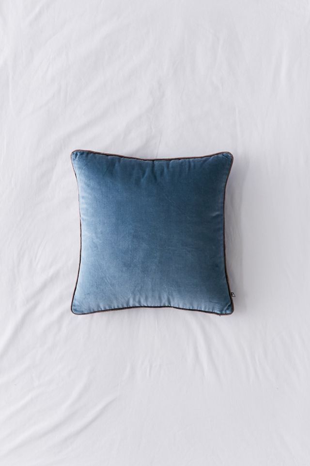 Cotton Velvet Throw Pillow #1