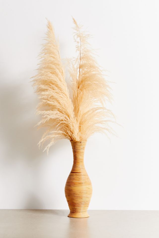 Oversized Rattan Vase #1