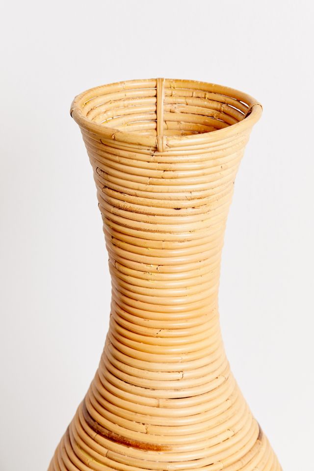 Oversized Rattan Vase #3