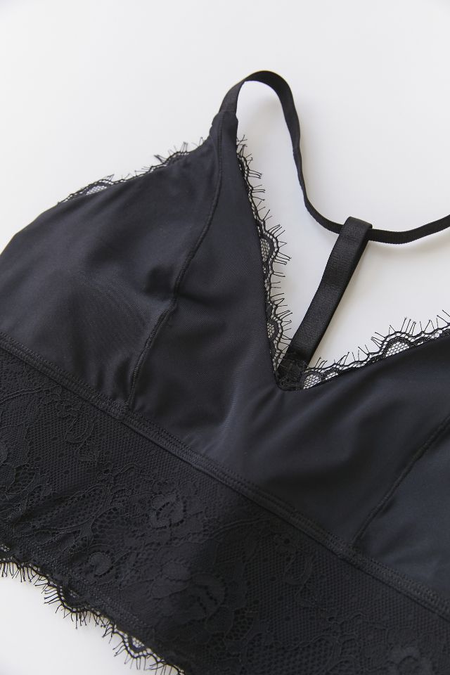 Adam Selman Sport Lace Trim Triangle Sports Bra #2