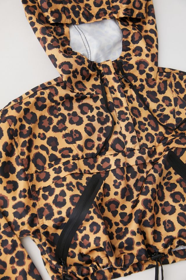 Parka Courte à Capuchon Animal Print Adam Selman Sport #3