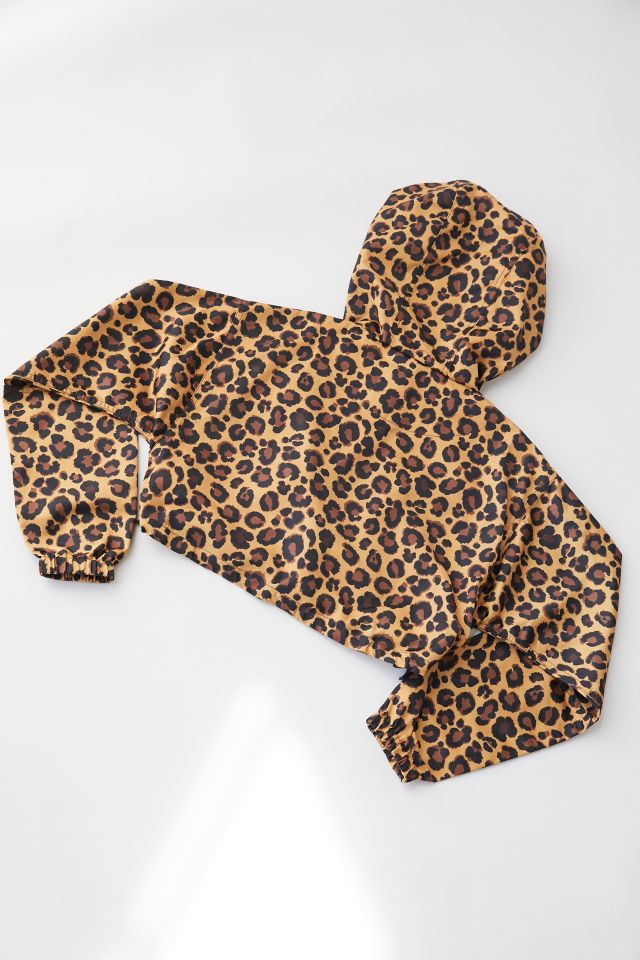 Parka Courte à Capuchon Animal Print Adam Selman Sport #4