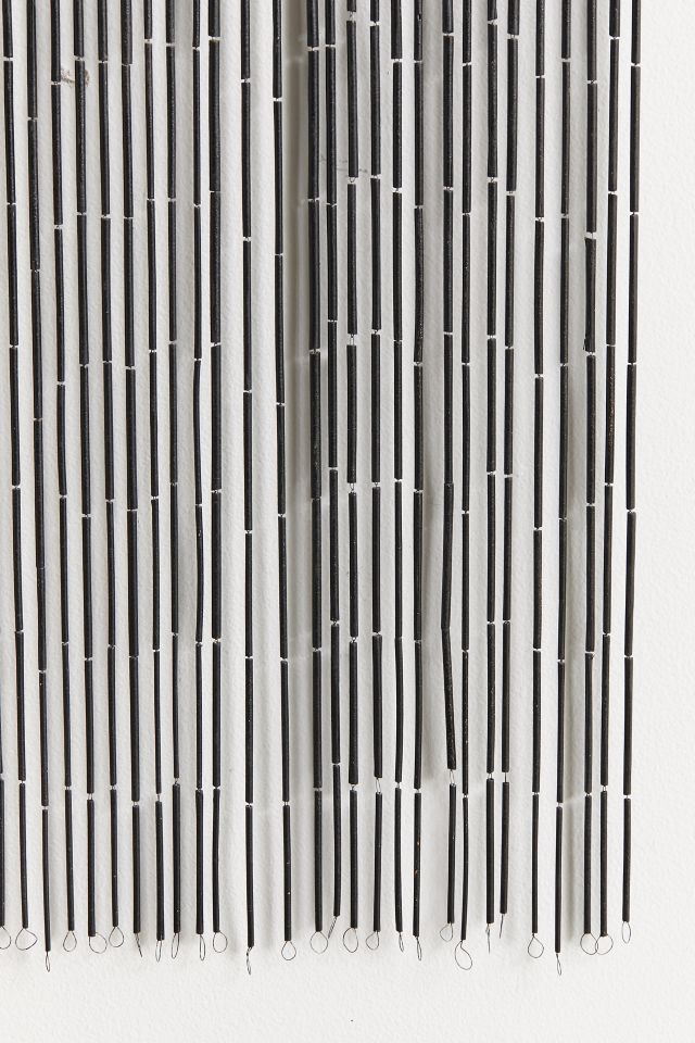 Sun And Moon Bamboo Beaded Curtain #4