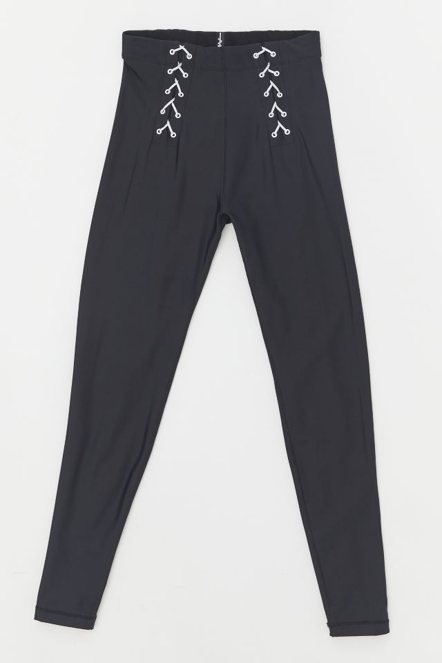 Adam Selman Sport Lace-Up Legging