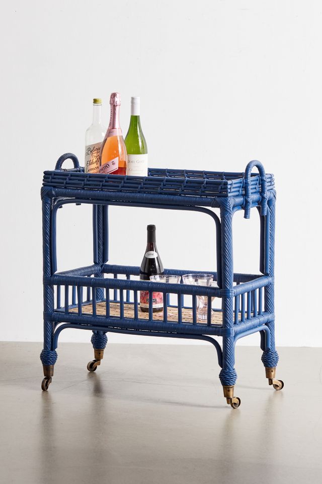 Rattan Bar Cart #1