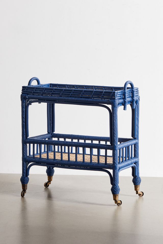 Rattan Bar Cart #3