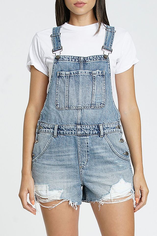 Pistola Shea Relaxed Shortall Overall – Trophy | Urban Outfitters