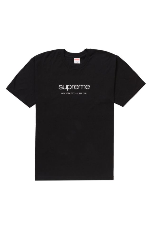 Supreme New York T-Shirt Black