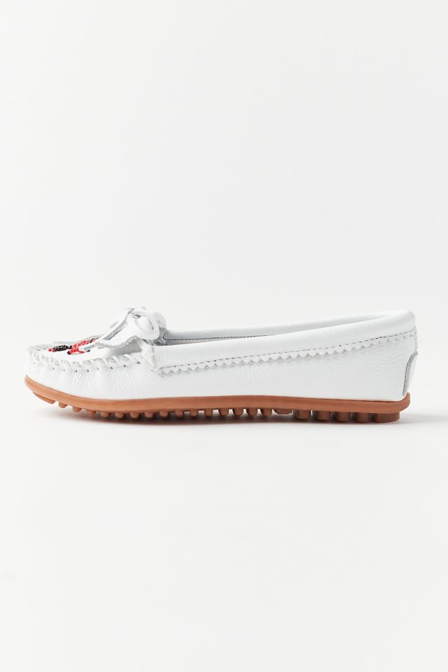 Minnetonka Thunderbird II Leather Moccasin #1