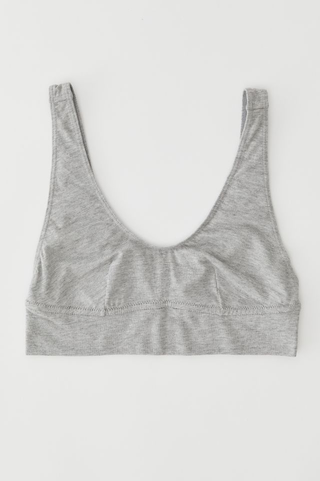 Out From Under Recycled Cotton Longline Bralette #2