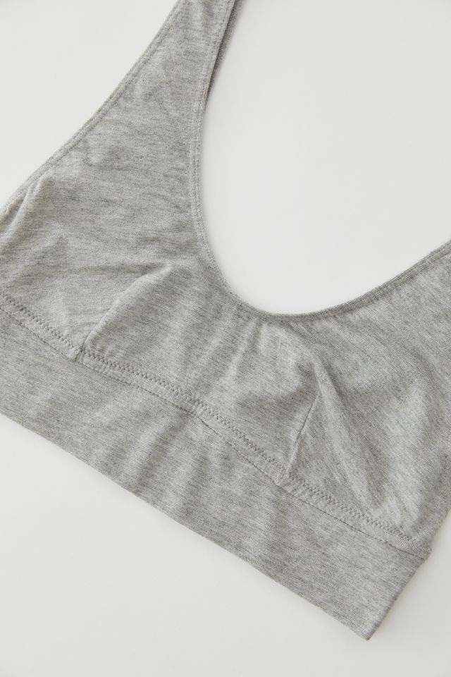 Out From Under Recycled Cotton Longline Bralette #3