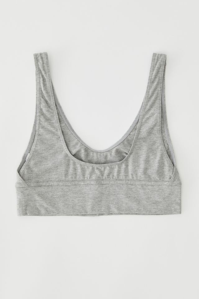 Out From Under Recycled Cotton Longline Bralette #4