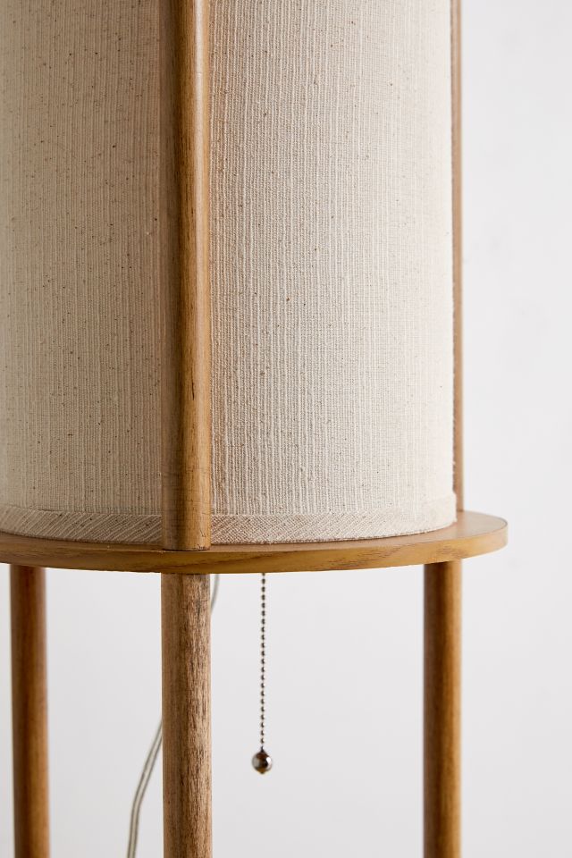 Stewart shelf deals floor lamp