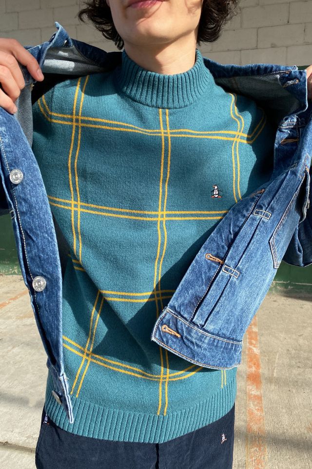 Original Penguin Windowpane Sweater