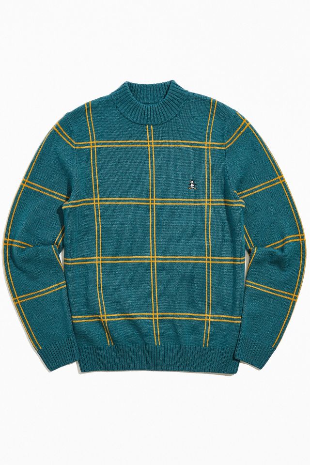 Original Penguin Windowpane Sweater #1