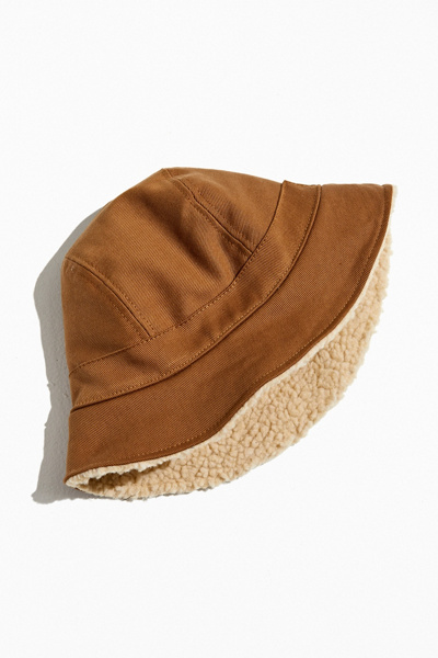 David Catalán Sherpa-Lined Bucket Hat | Urban Outfitters
