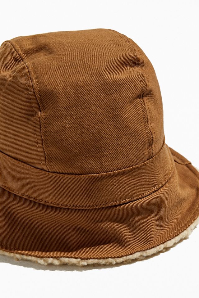 David Catalán Sherpa-Lined Bucket Hat | Urban Outfitters