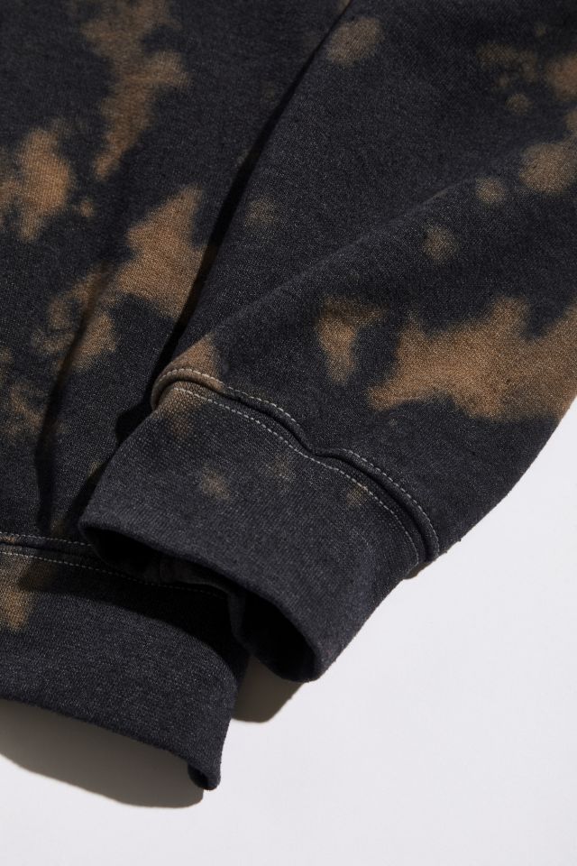 Basquiat Sugar Ray Robinson Bleach Tie-Dye Crew Neck Sweatshirt  #2