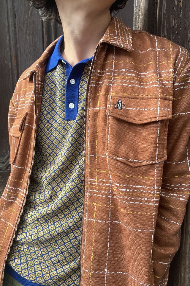Original Penguin Knit Shirt Jacket #1