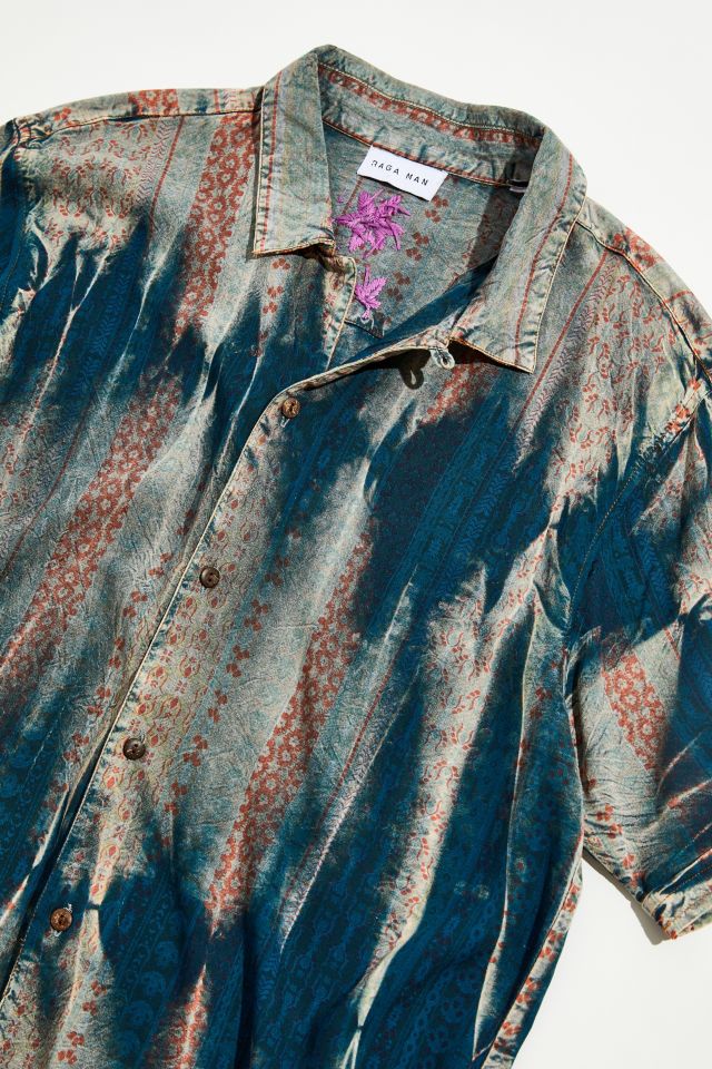 Chemise Boutonnée Tie-Dye Raga Man #1