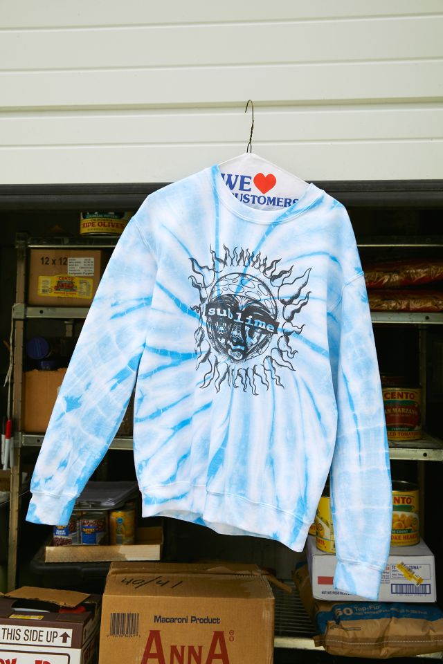 Tie dye sublime sweatshirt sale