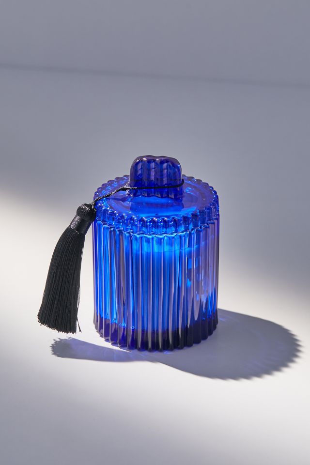Chloe Glass Hobnail Candle #2
