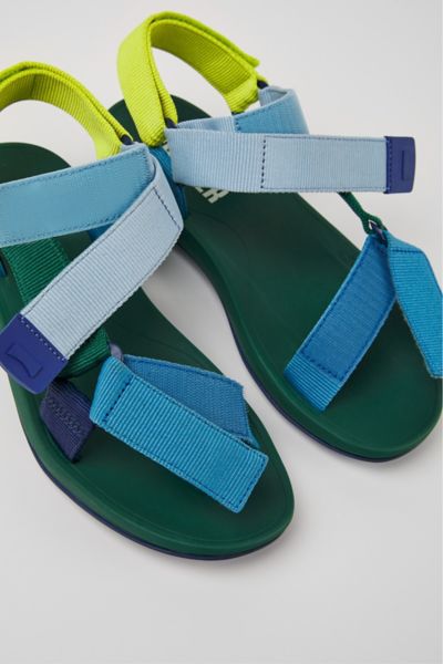 Camper Match Touch-strap Sandals In Blue