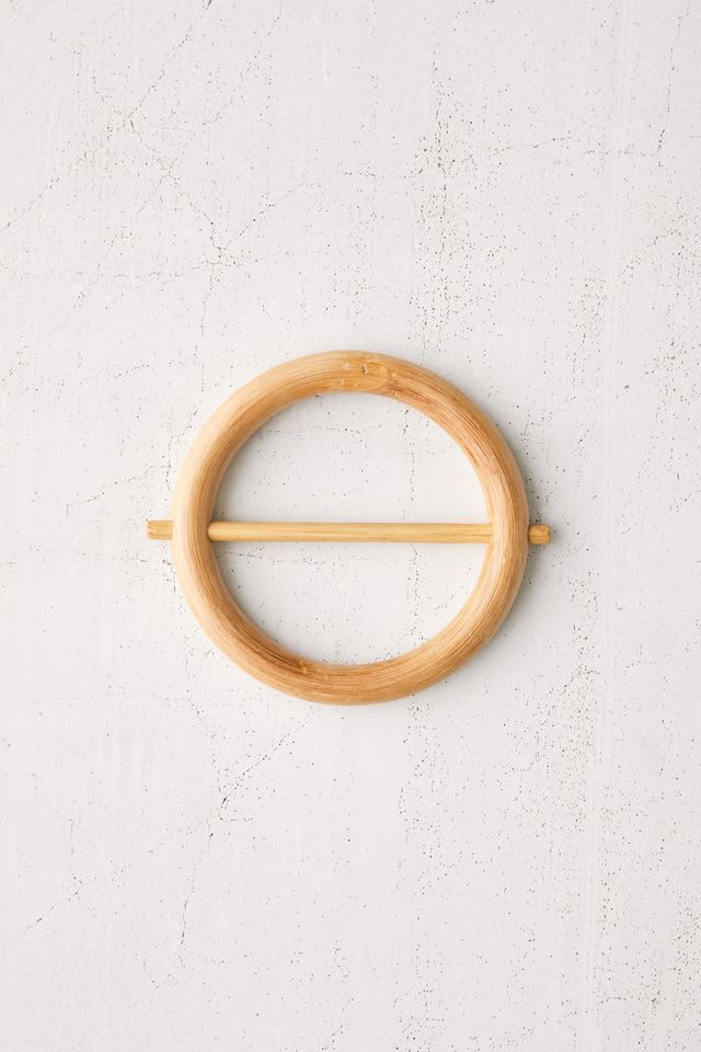 Ria Rattan Curtain Tie-Back #1