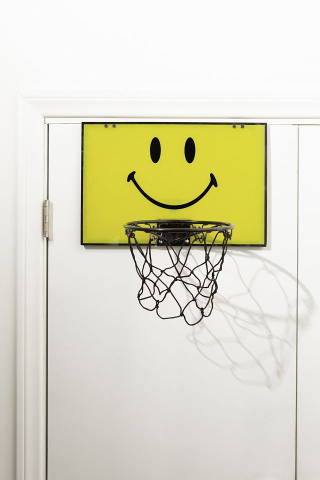 Market X Smiley Over-The-Door Mini Basketball Hoop