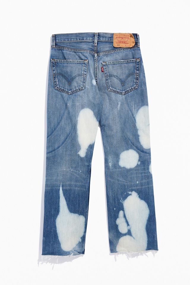 Urban Renewal Vintage Levi's 501 Bleach Busted Knee Jean | Urban