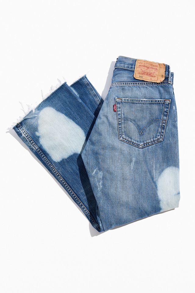 Urban Renewal Vintage Levi's 501 Bleach Busted Knee Jean | Urban