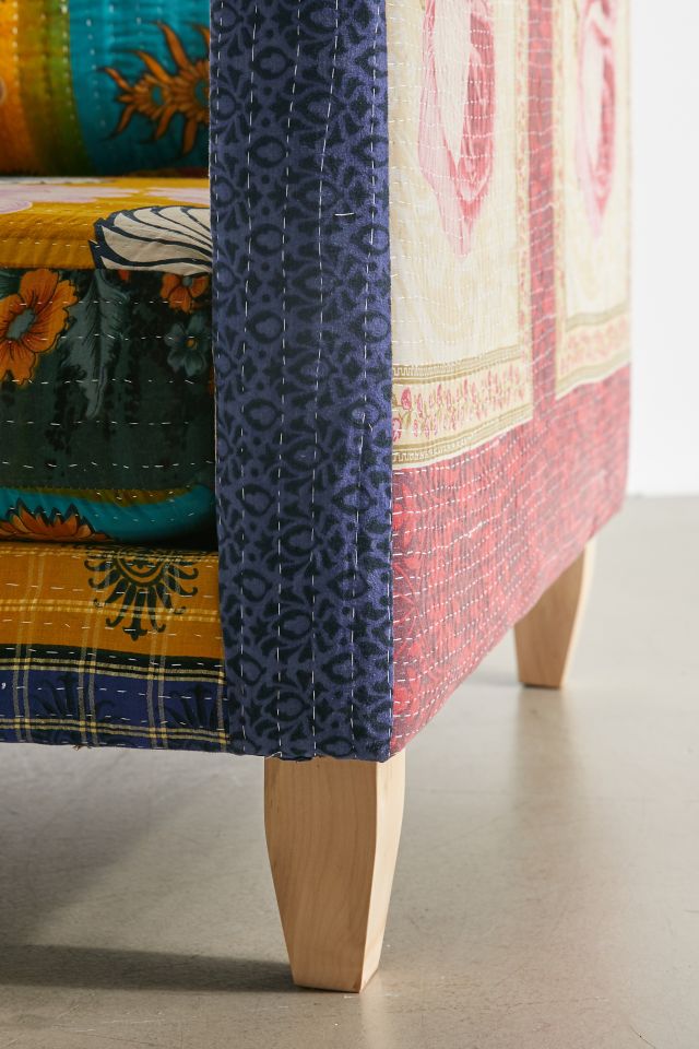ReMADE By UO Kantha Love Seat - Unique Vintage Design