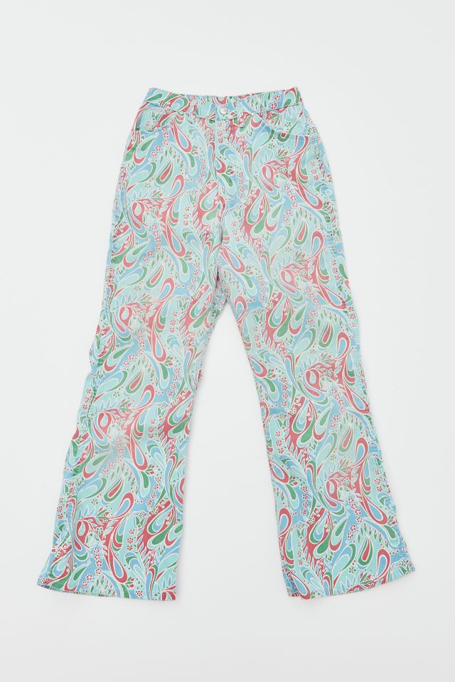 Vintage Wrangler Paisley Print Jean #1