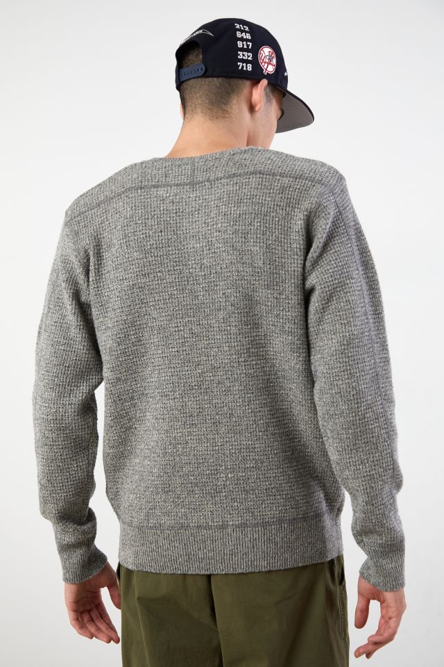 Schott Button Henley Sweater #4