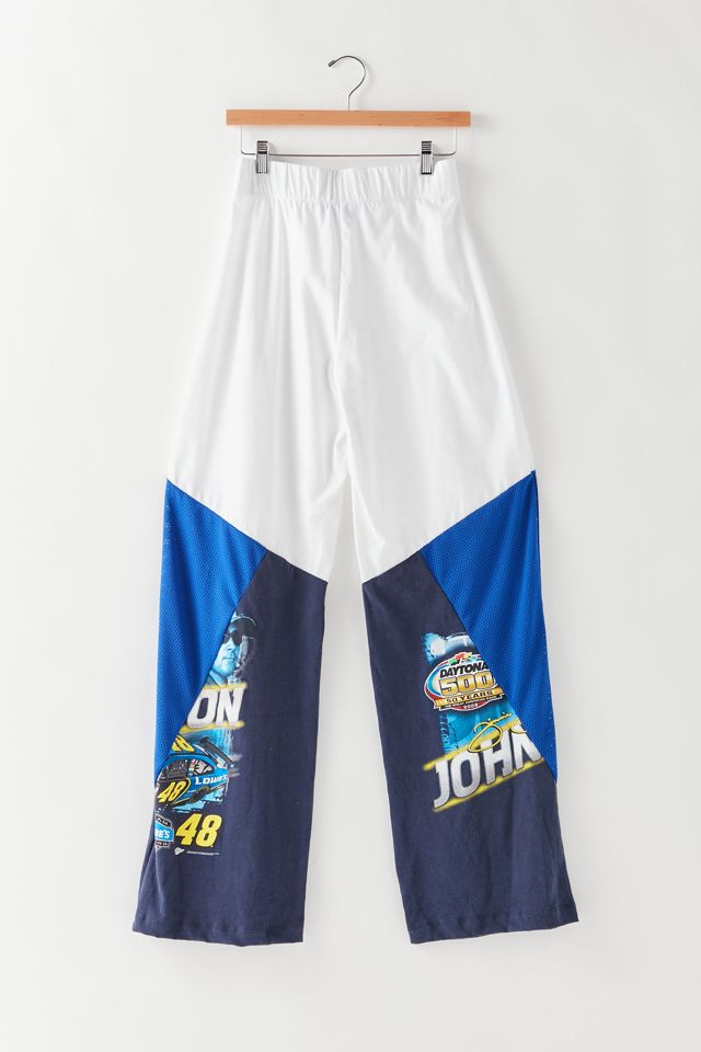 Frankie Collective Reworked Blue Racing Pant | Urban Outfitters