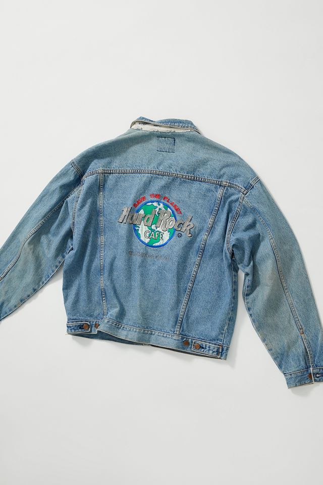 Vintage Hard Rock Café Denim Jacket | Urban Outfitters