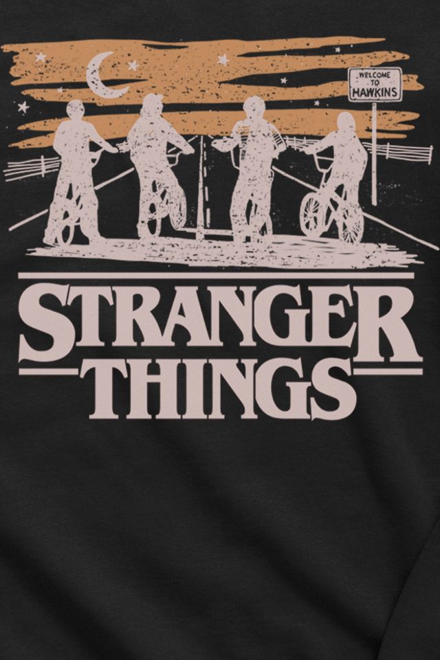 Stranger Things Silhouette Crew Neck Sweatshirt #1