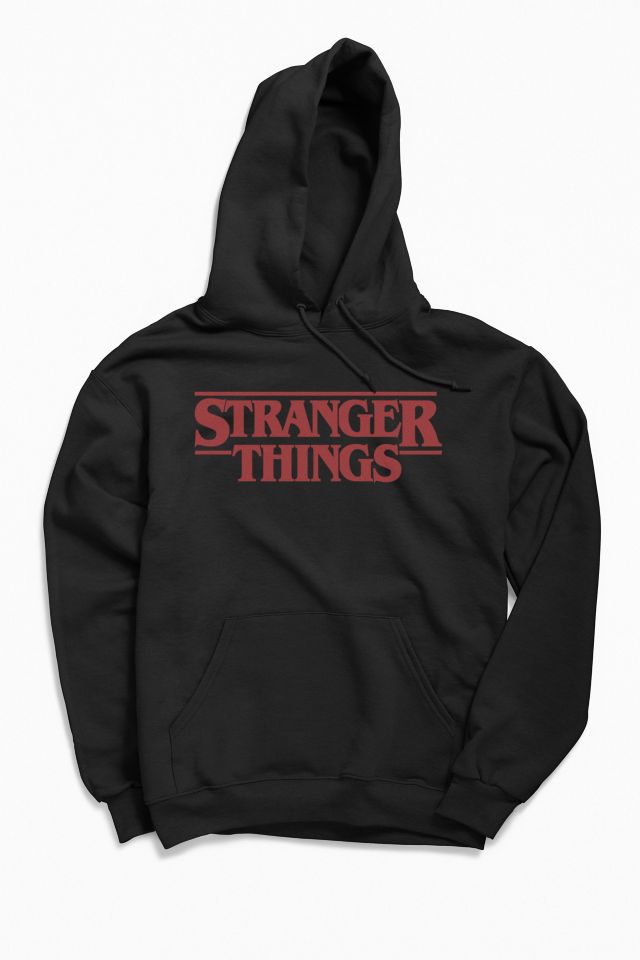 Stranger Things Classic Logo Hoodie Sweatshirt | Urban Outfitters