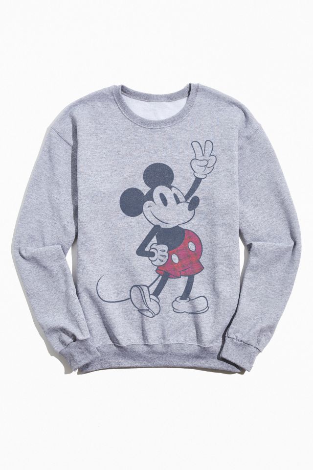 Classic Mickey Mouse Crew Neck Sweatshirt