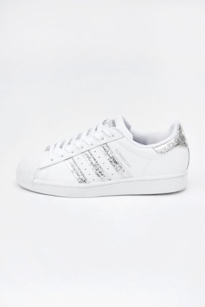 Adidas superstar glitter foot locker