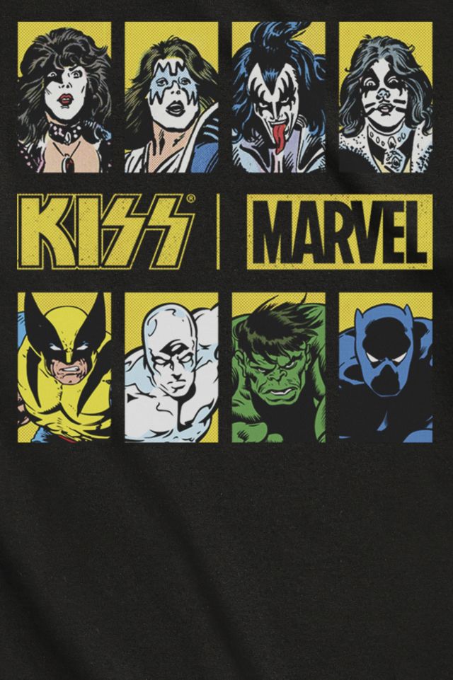 Kiss X Marvel Hero Box Up Tee #1