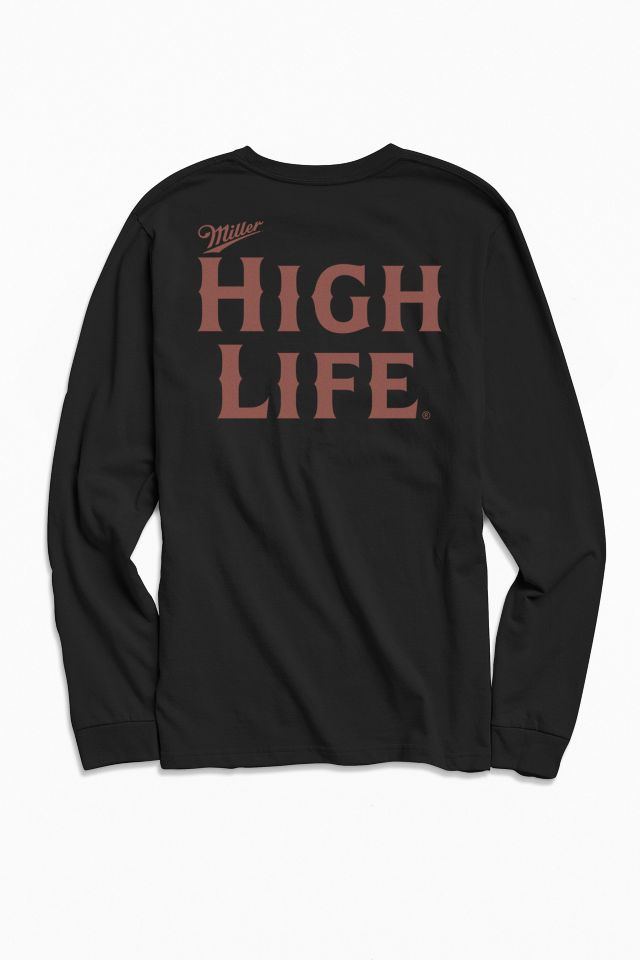 Miller High Life Logo Long Sleeve Tee #1