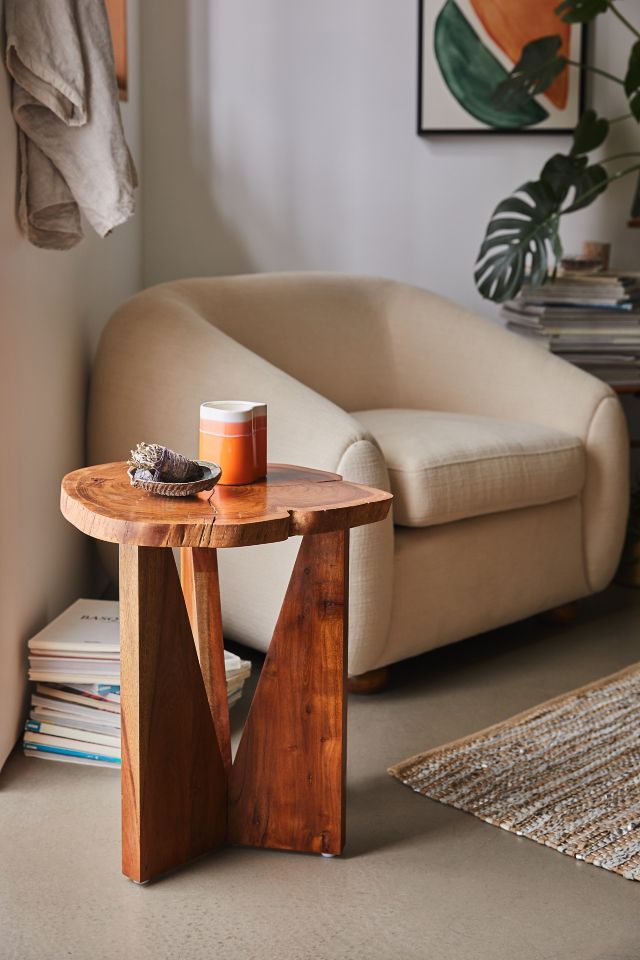 Akina Live Edge Side Table