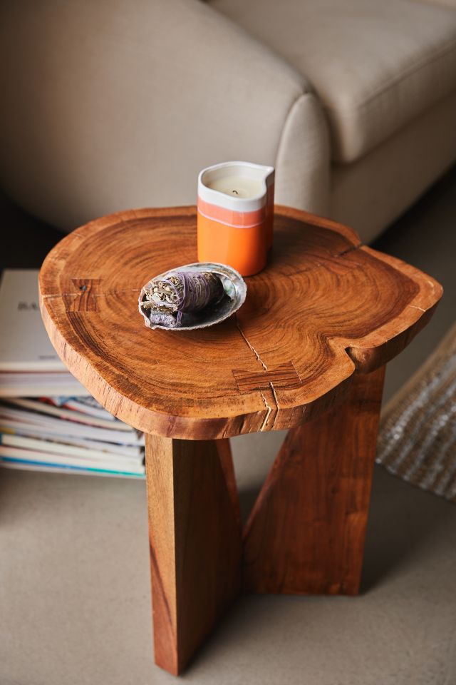 Akina Live Edge Side Table #1