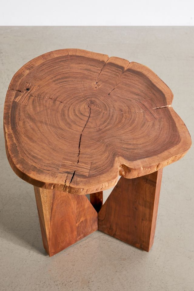 Akina Live Edge Side Table #3