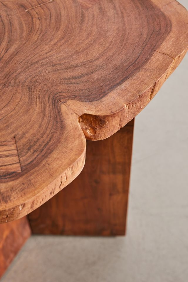 Akina Live Edge Side Table #4