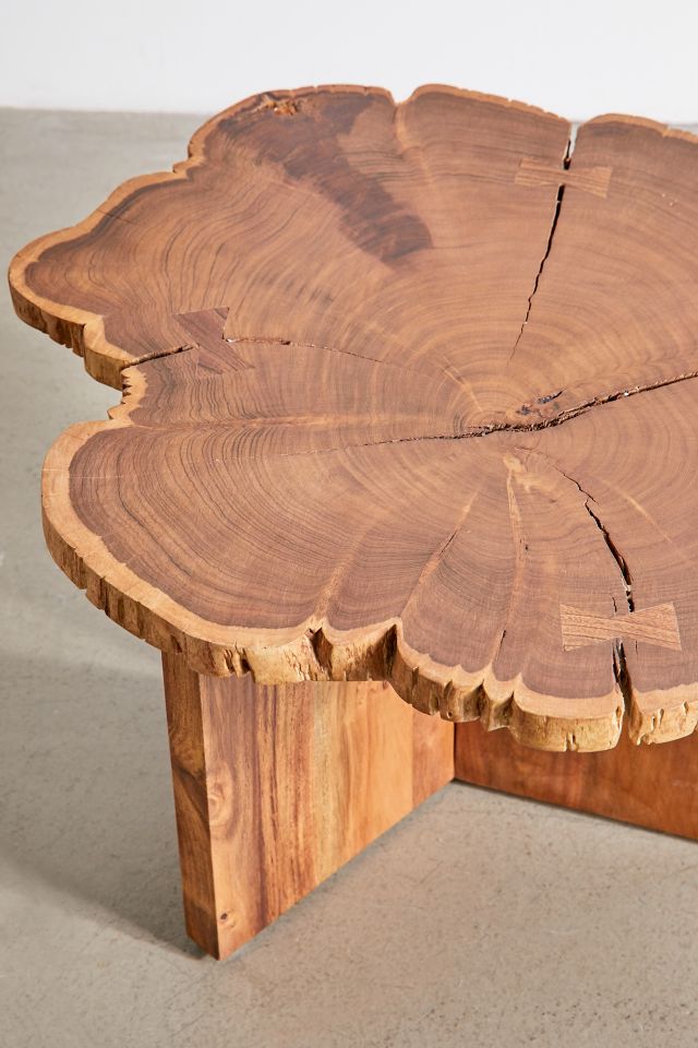Akina Live Edge Coffee Table #3