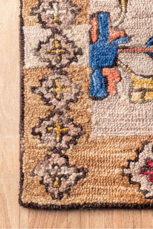 Kenzie Medallion Tufted Rug #3