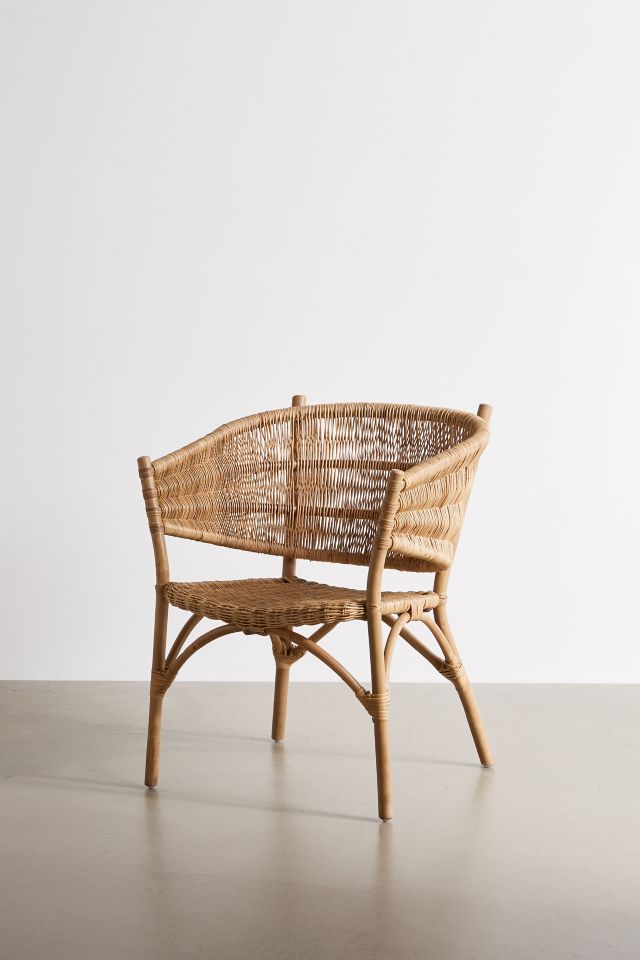 Rattan Arm Chair #1