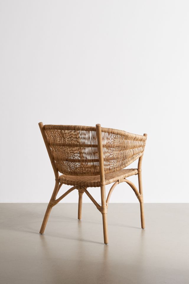 Rattan Arm Chair #3